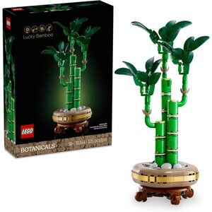 Botanicals Lucky Bamboo Building Set  Artificial Plant for Indoor Home Décor